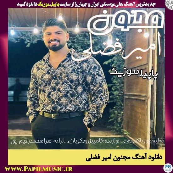 دانلود آهنگ مجنون از امیر فضلی